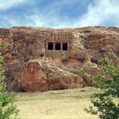 The rock tomb of Faghreghah near Mahabad