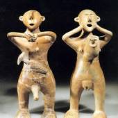 Man and Woman sculpture found in Marlik Hill