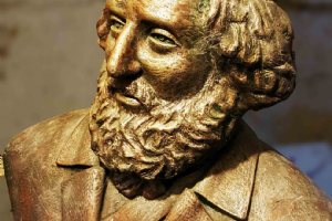 Mirza kouchak khan sculpture - Vaziri Caved Museum