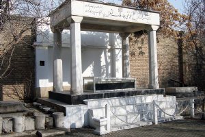 Malek osh-Sho'ara Bahar's tomb in Zahir-od-dowleh cemetery - Tehran