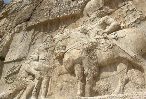 Naqsh-e Rustam Engraving in Marvdasht