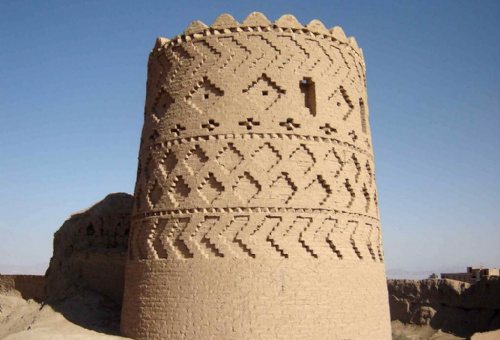 Narenj (Narin) Castle in Maybod