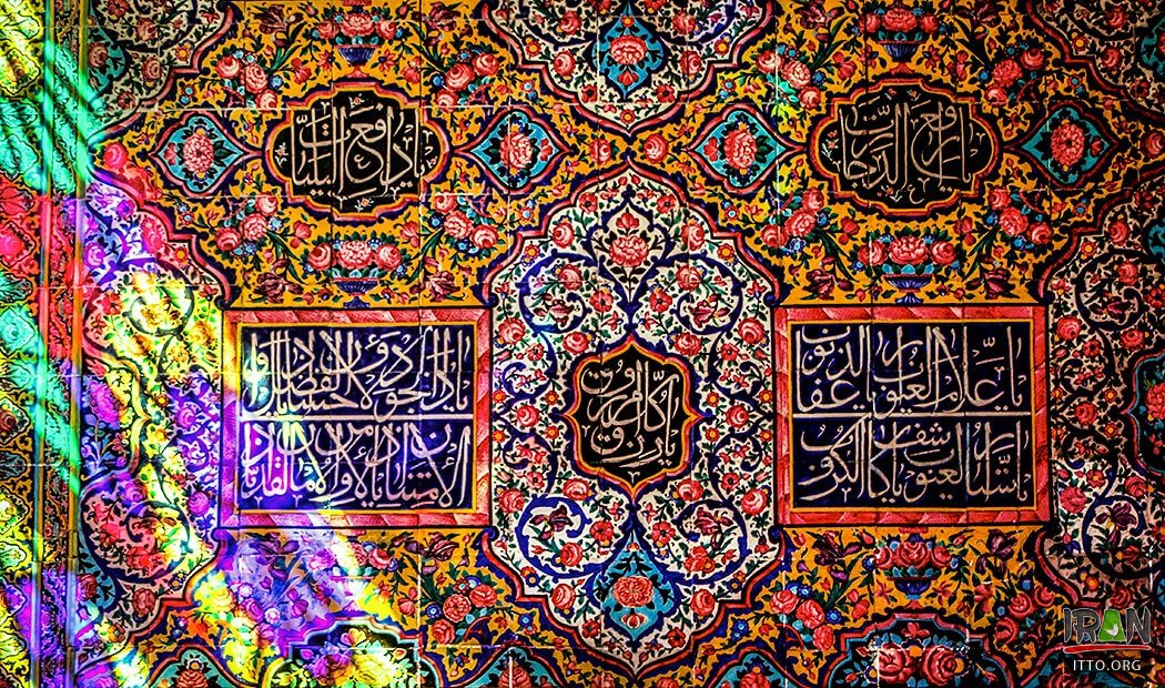 PHOTO: Nasir al-Mulk Mosque (Rainbow Mosque) (Hadis Faghiri) - Iran Travel  and Tourism
