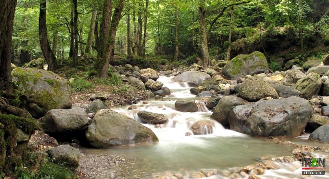 Javaher Deh rivers near Ramsar