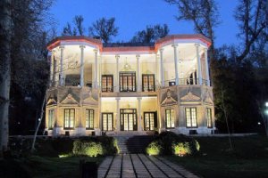 Night view of Niavaran Palace Complex - Tehran
