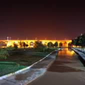 Old Bridge of Dezful at night - Khuzestan