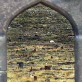 Pineh Shalvar Cemetery near Tabriz (East Azerbaijan)