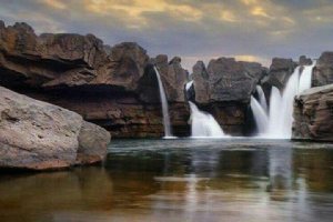 Afrineh Waterfall - Pol-e Dokhtar