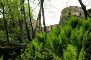 Rudkhan Castle (Ghaleh Roodkhan) near Fooman