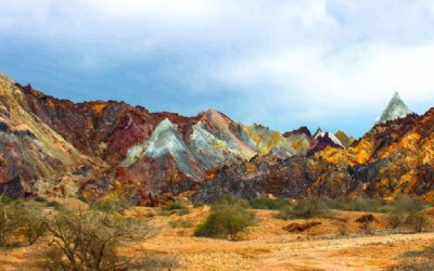 Rainbow Valley, Rainbow Mountain, Rainbow Cave, Darreh Rangin-kaman