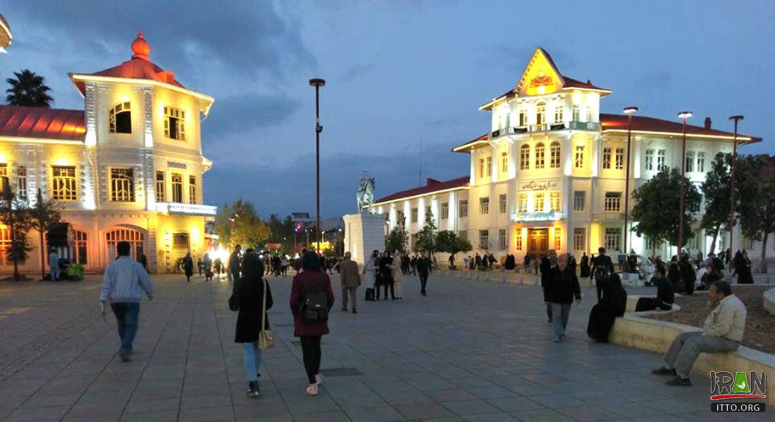 Rasht Municipality Square - Gilan Province meidan shahrdari rasht
