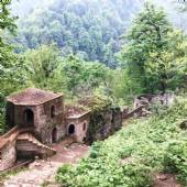 Rudkhan Castle (Ghaleh Roodkhan) near Fooman