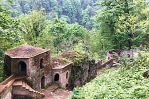 Rudkhan Castle (Ghaleh Roodkhan) near Fooman