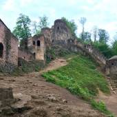 Rudkhan Castle (Ghaleh Roodkhan) near Fooman