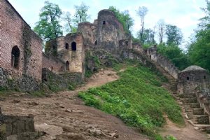 Rudkhan Castle (Ghaleh Roodkhan) near Fooman