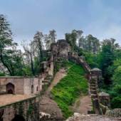 Rudkhan Castle (Ghaleh Roodkhan) near Fooman
