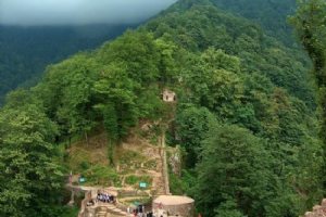 Rudkhan Castle (Ghaleh Roodkhan) near Fooman