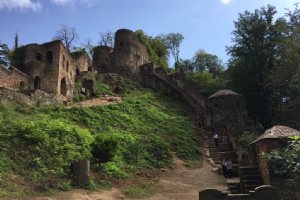 Rudkhan Castle (Ghaleh Roodkhan) near Fooman