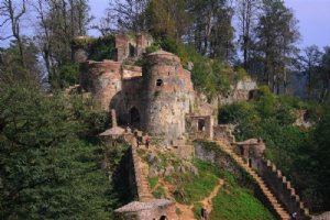 Rudkhan Castle (Ghaleh Roodkhan) near Fooman
