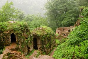 Rudkhan Castle (Ghaleh Roodkhan) near Fooman