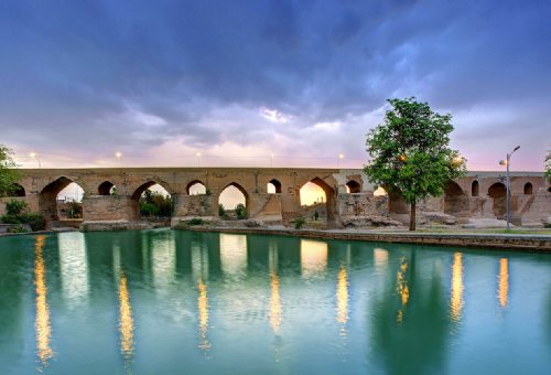 Old Bridge of Dezful in Dezful