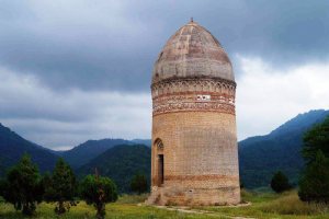 Lajim Tower near Savadkuh and Zirab