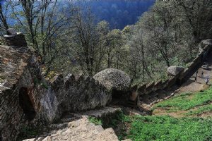 Rudkhan Castle (Ghaleh Roodkhan) near Fooman