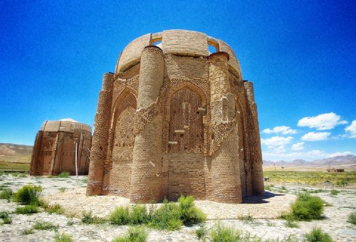 Kharaqan Towers in Qazvin