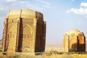 Kharaqan Towers near Qazvin