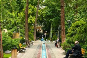Iranian Art Museum Garden - Tehran