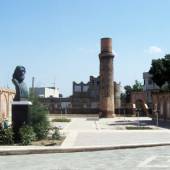 Shams-e-tabrizi Tomb and Minaret in Khoy