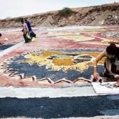 World's largest soil carpet - Hormoz Island - Persian Gulf