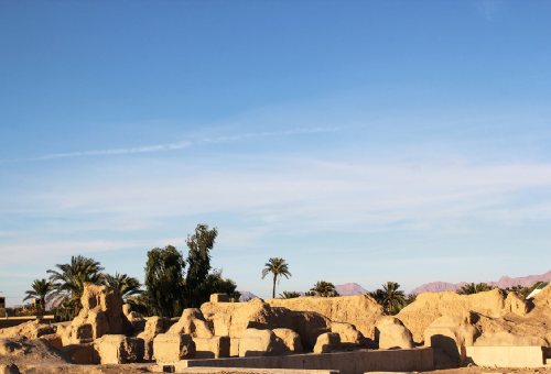Tabas Golshan Historical Citadel in Tabas