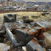 Pineh Shalvar Cemetery near Tabriz (East Azerbaijan)