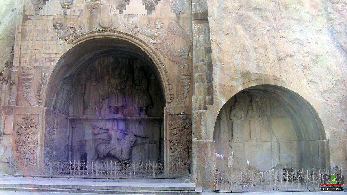 Taq-e Bostan,Tagh Bostan,Arch of the Garden,Taq-e-Bostan Engraving,تاق بستان,طاق بستان,taghebostan,taqebostan,taagh bostan,tagh-e bostan,taqe bostan,taghe bustan,taghe bustan,taaghe bustan,taaqe bostan,taaghebostan,taaqebostan,taaqebustan,kermanshah,kermanshaah,کرمانشاه,میترا,اهورامزدا,ahoramazda,ahuramazda,ardeshir,خسروپرویز,khosroparviz,sassanian,khosro parviz,کتیبه,سنگ نگاره,سنگ نوشته,ساسانیان,فتحعلی شاه,قاجار,کتیبه پهلوی,pahlavi inscription,pahlavi rock relief