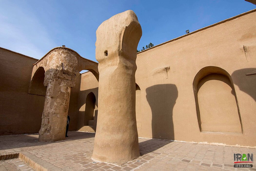 Tarikhaneh Temple was built with the Sasanian Architectural Style. Also, you will see the Parthian brickwork in this mosque.