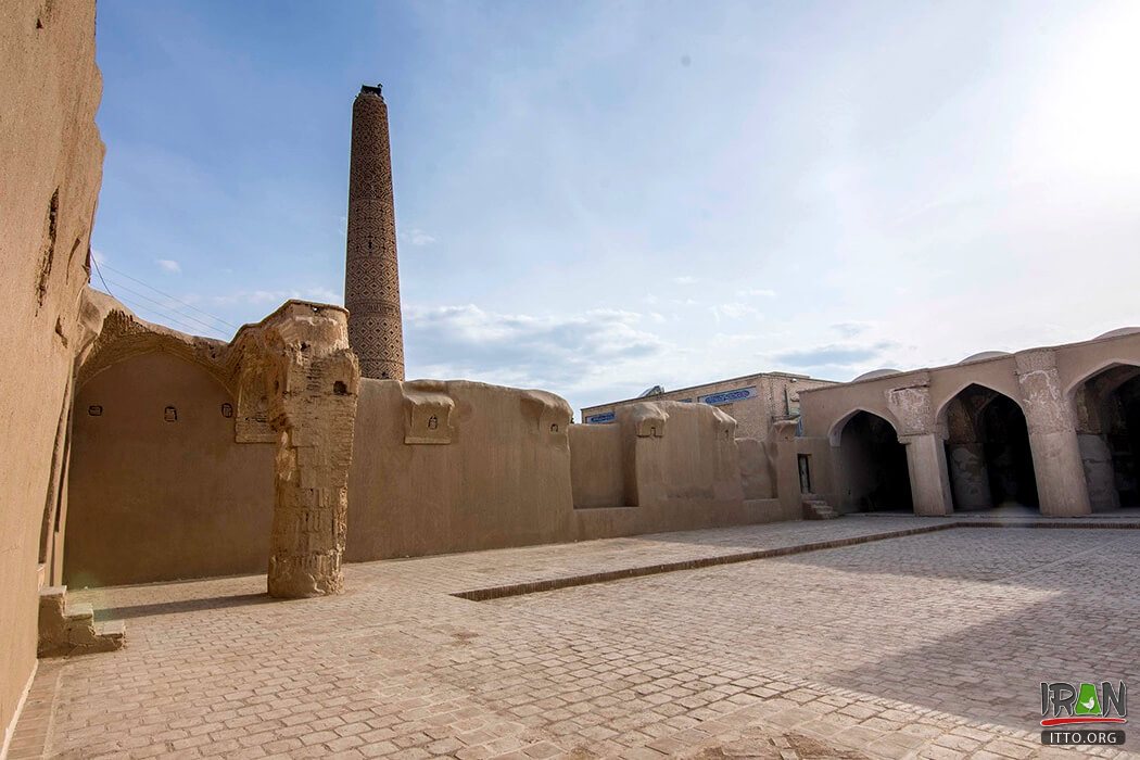 Tarikhaneh Temple was built with the Sasanian Architectural Style. Also, you will see the Parthian brickwork in this mosque.