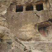 The rock tomb of Fakhrigah near Mahabad