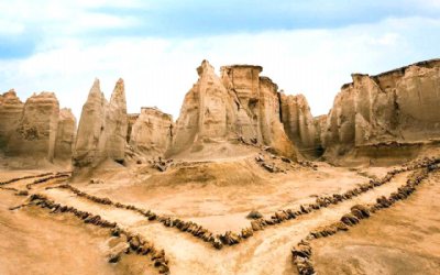 Gheshm Stars Valley, Darre-ye Setaregan, Qeshm Stars Valley, Borka Khalaf Valley, The Fallen Star Valley