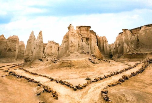 Valley of the Stars in Qeshm Island