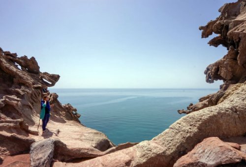 Valley of the Statues in Hormuz in Hormoz Island