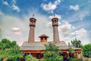 Choobin (wooden) Mosque - near Nishabur
