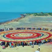 World's largest soil carpet - Hormoz Island - Persian Gulf