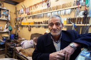 Zanjan Bazaar: Knife Shop