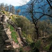 Rudkhan Castle (Ghaleh Roodkhan) near Fooman