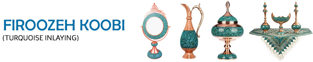 Isfahan Handicrafts and Souvenirs: Firoozeh Koobi (Turquoise inlaying)